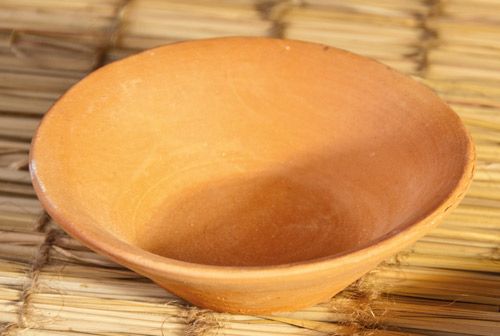 Tonschale schlicht groß, 8 cm – Seelenecho