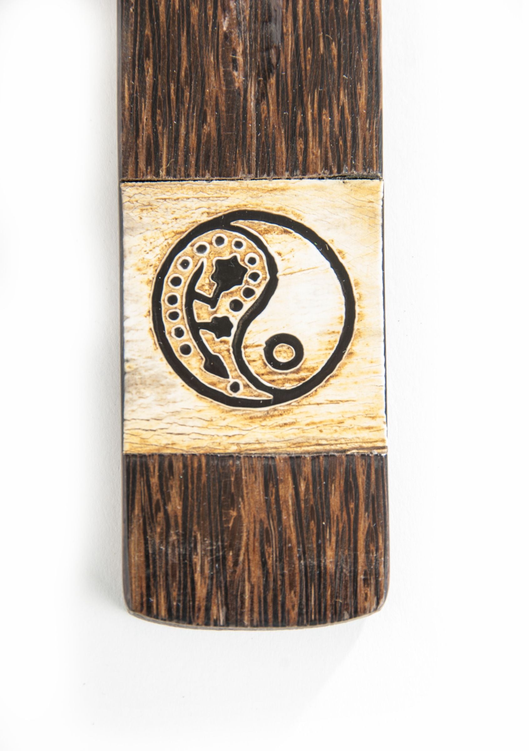 Yin Yang - Holzhalter Africa Style ca. 26 cm – Ansicht 2