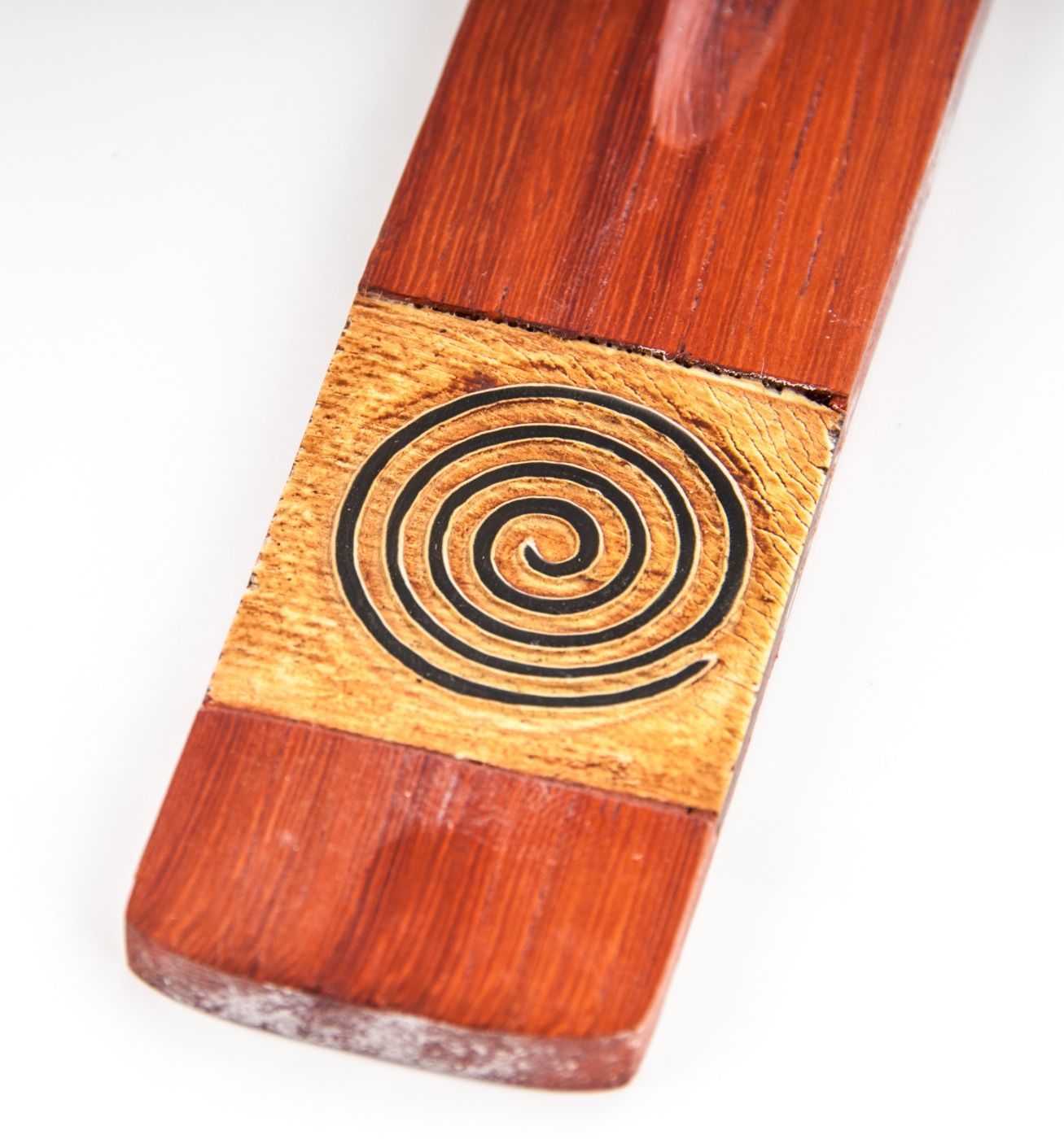 Spirale - Halter aus rotem Holz – Ansicht 3
