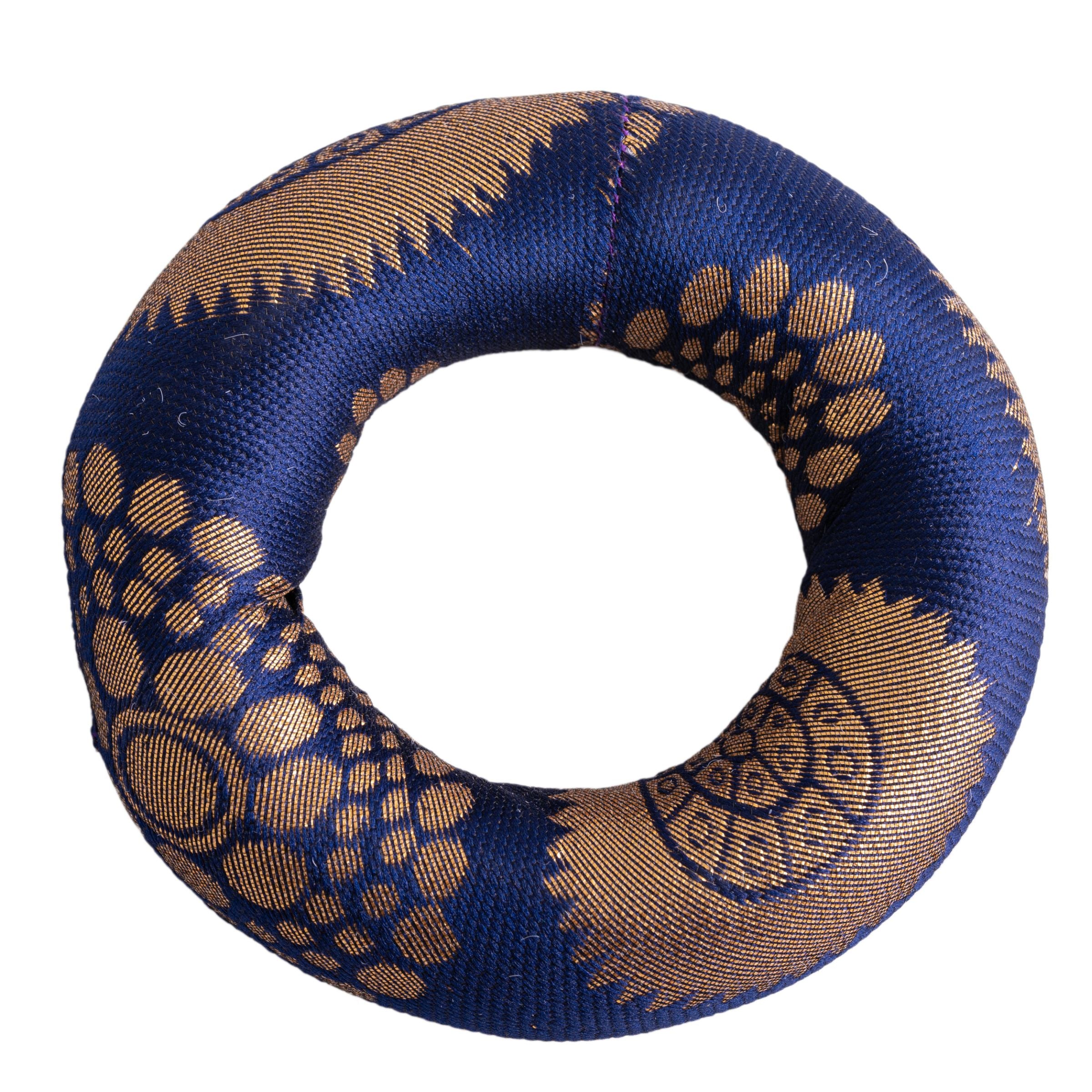 Klangschalenkissen 10 cm, blau – Seelenecho