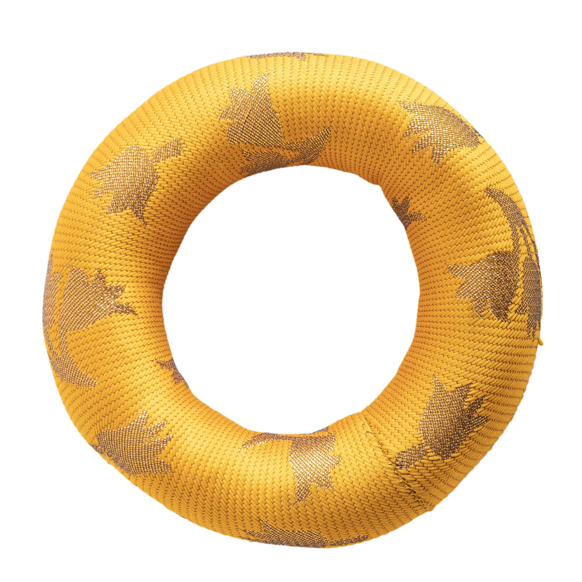 Klangschalenkissen 10 cm, gelb – Seelenecho