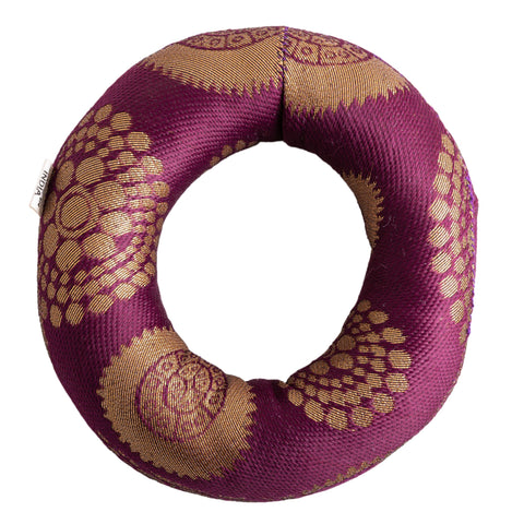 Klangschalenkissen 12,5 cm, lila – Seelenecho