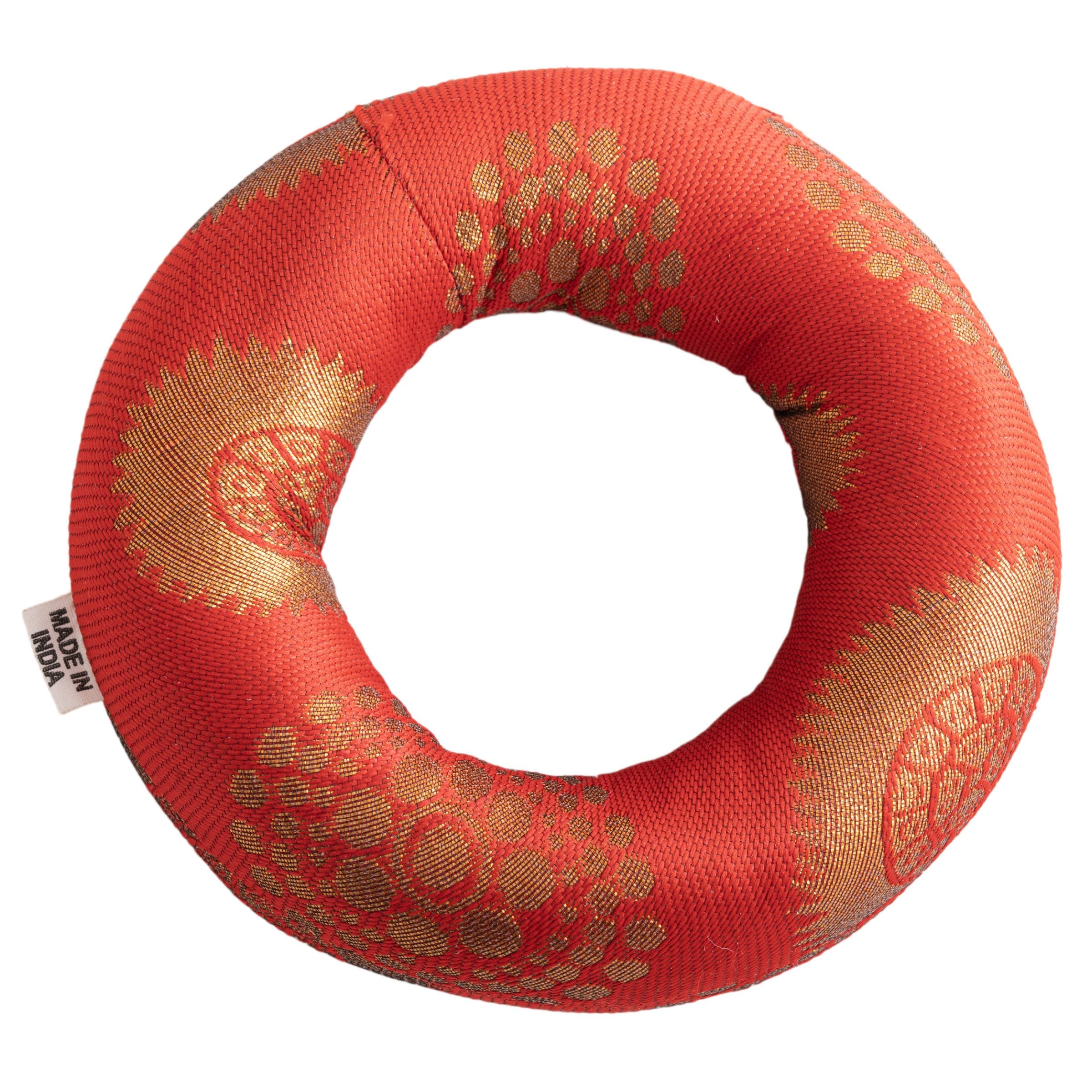 Klangschalenkissen 12,5 cm, rot – Seelenecho
