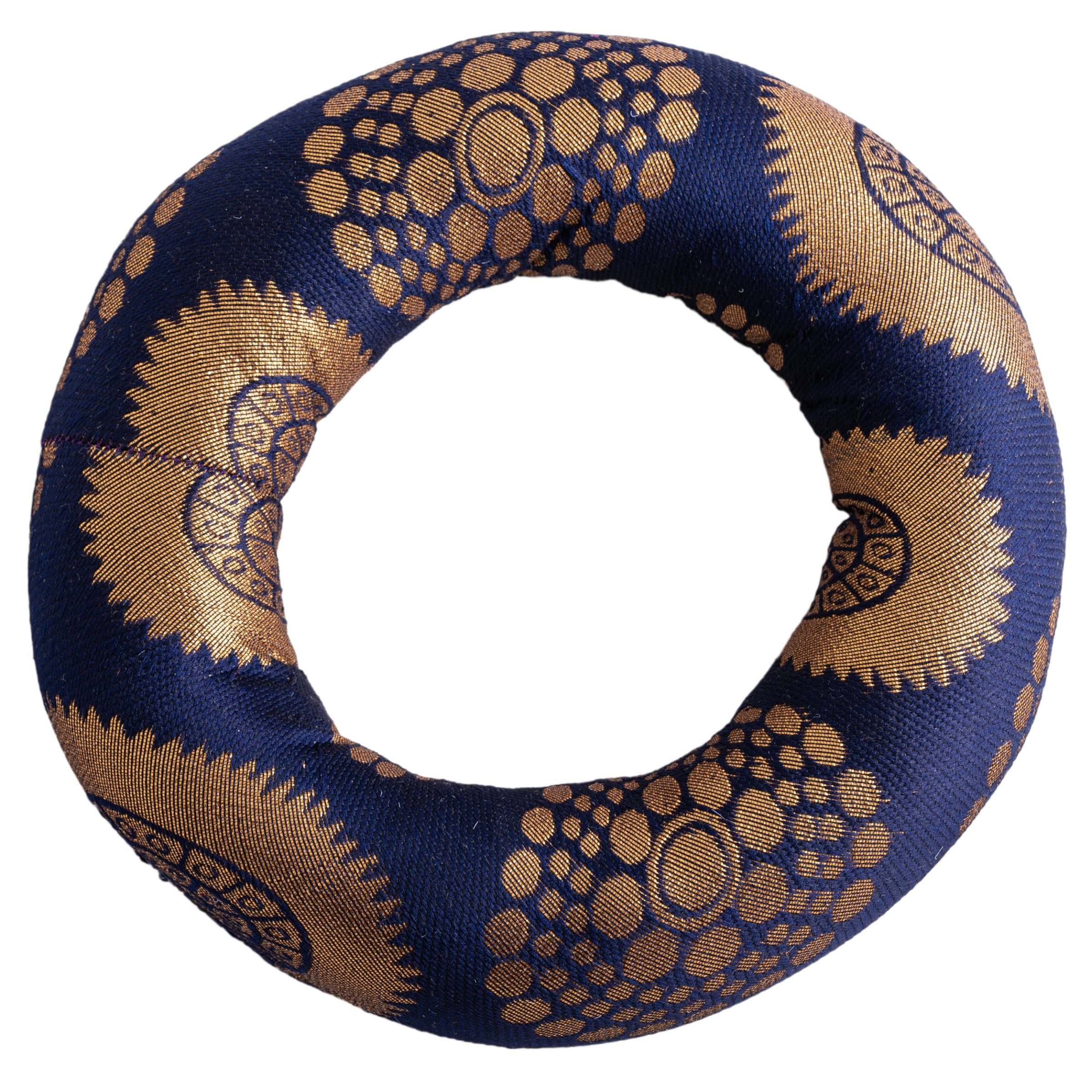Klangschalenkissen 16 cm, blau – Seelenecho