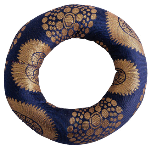 Klangschalenkissen 16 cm, blau – Seelenecho