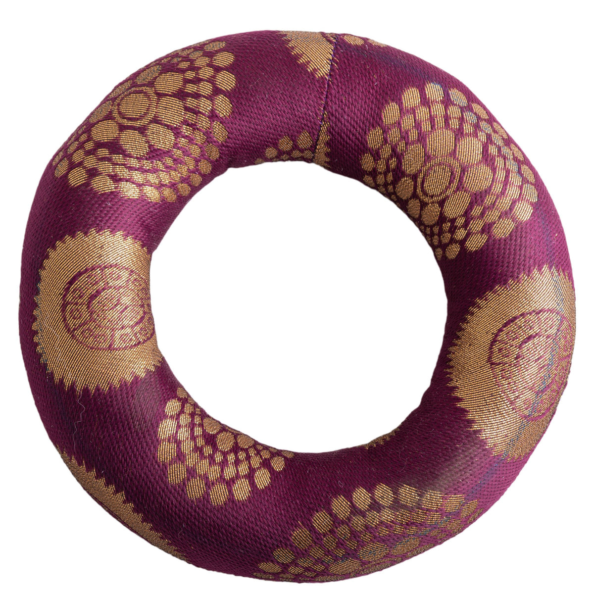Klangschalenkissen 16 cm, lila – Seelenecho