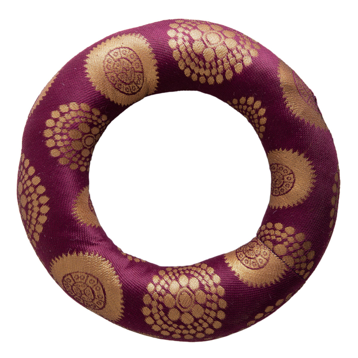 Klangschalenkissen 21 cm, lila – Seelenecho