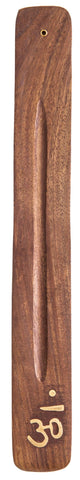 Holzhalter mit Mantra Om – Seelenecho