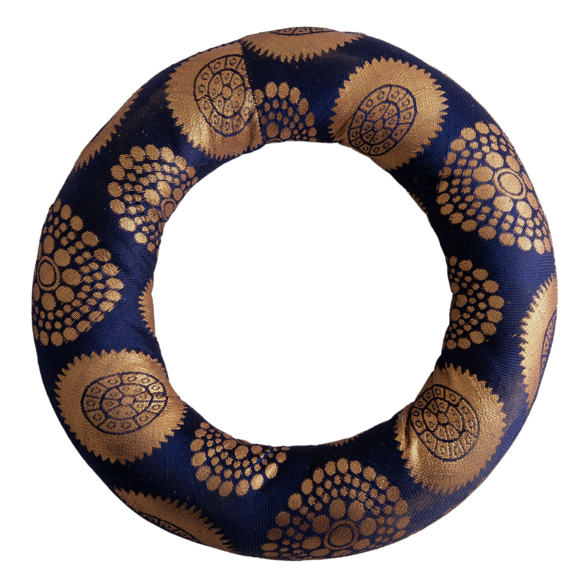 Klangschalenkissen 26 cm, blau – Seelenecho