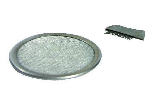 Edelstahl-Räuchersieb 8,5 cm mit Bürstchen – Praktisches Zubehör für sanftes Räuchern | Reinigung & Komfort