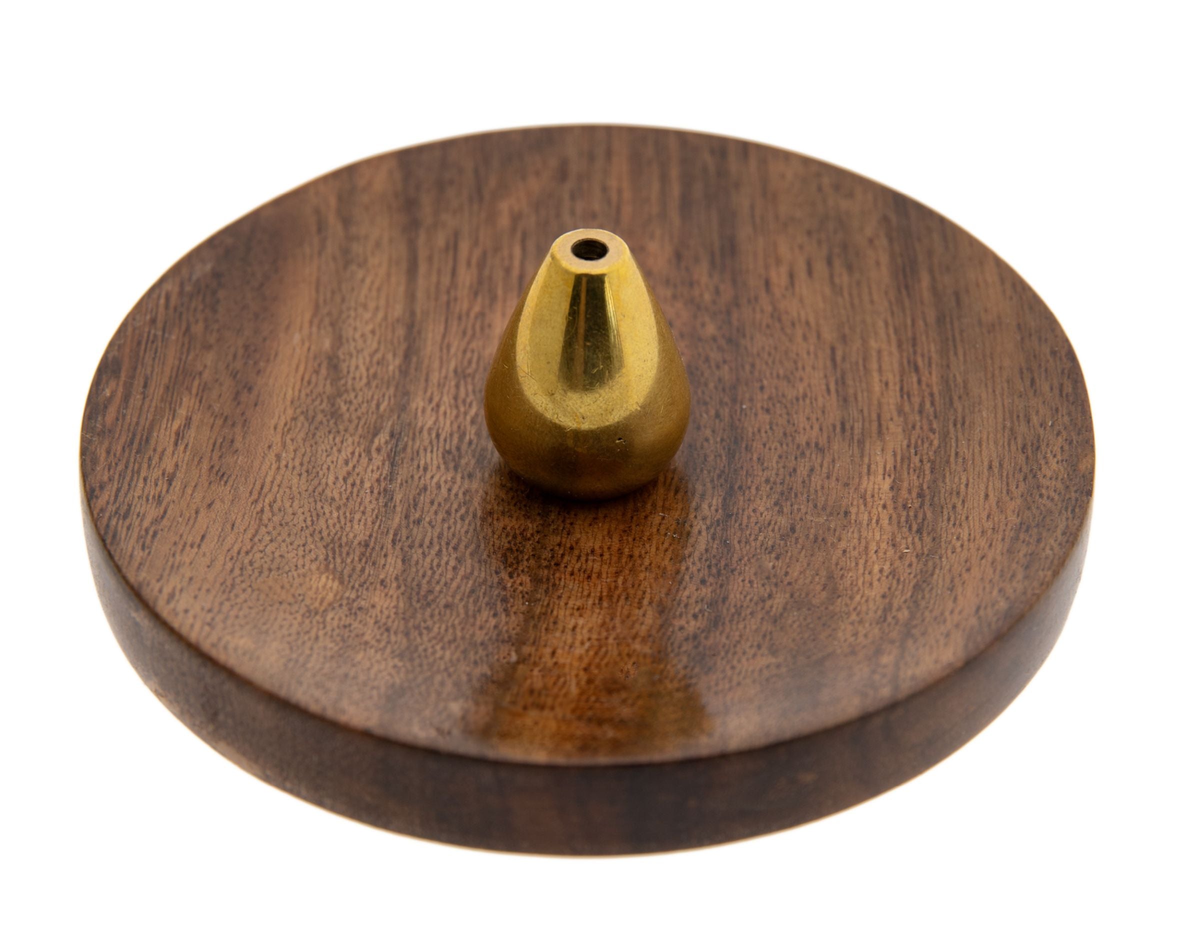 Noblesse Messinghalter mit Holzschale – Seelenecho