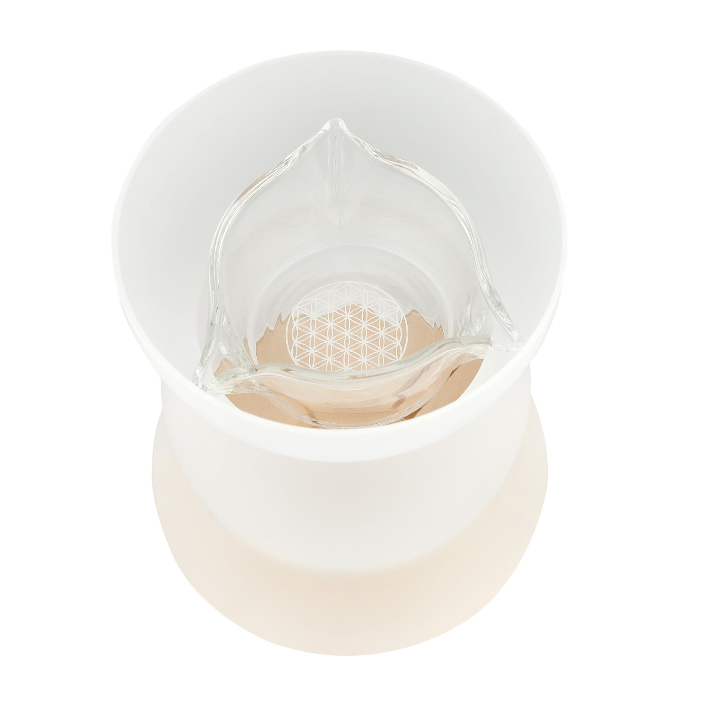 Räucherstövchen Lucerna mit Blumes des Lebens aus Glas (UVP 39,90 EUR) – Ansicht 2