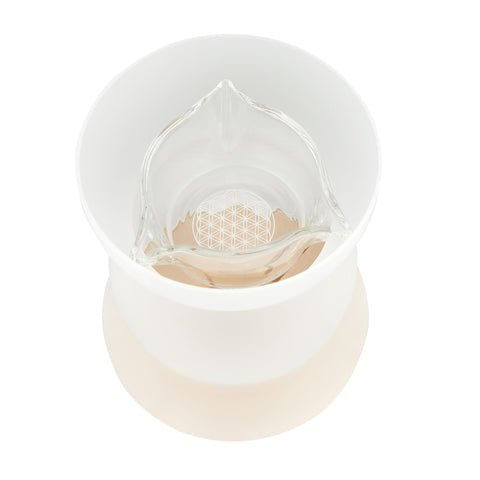 Räucherstövchen Lucerna mit Blumes des Lebens aus Glas (UVP 39,90 EUR) – Ansicht 2