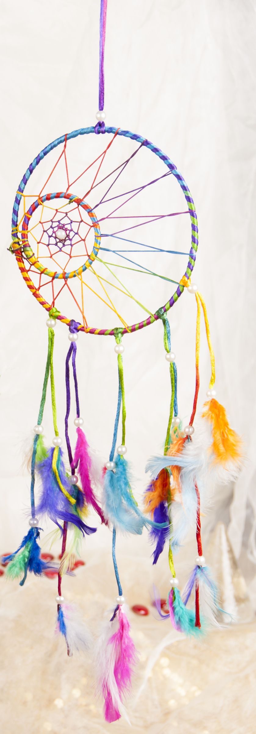 Traumfänger "Rainbow" – Seelenecho