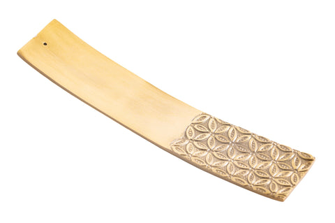 Blume des Lebens Halter Bronze Weißmetall, bronze platiniert – Seelenecho