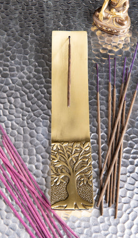 Baum des Lebens Halter Bronze Weißmetall, bronze platiniert – Ansicht 2