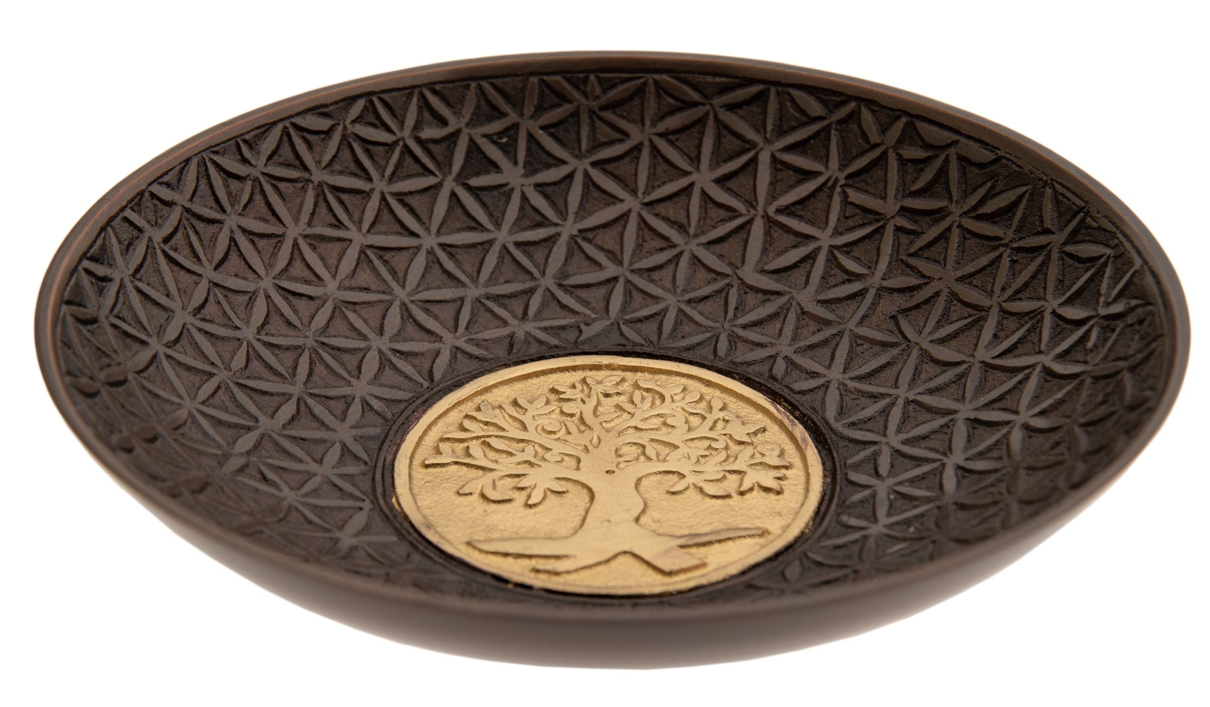 Schale Yggdrasil Aluminium, Kupfer antik – Seelenecho