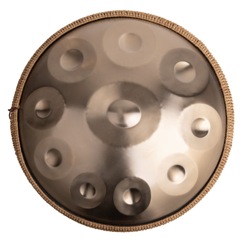 Handpan kupfergold 10 Töne 440Hz – Ansicht 2
