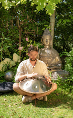 Handpan kupfergold 12 Töne 440Hz – Ansicht 3
