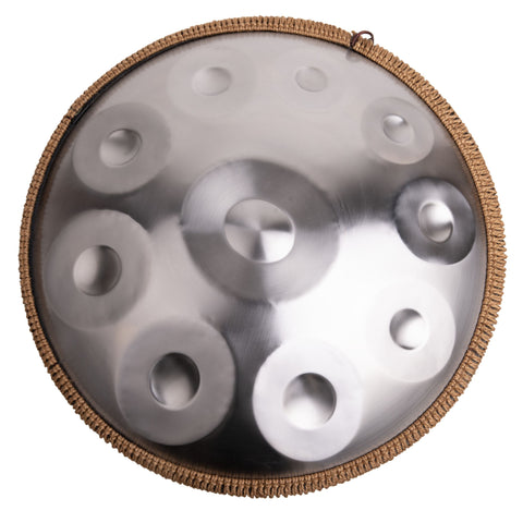 Handpan silber 10 Töne 432Hz – Ansicht 2