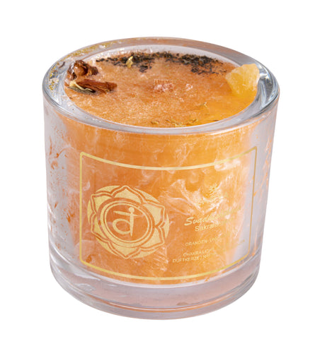 Sakral Chakra Chakra Kerze – Seelenecho
