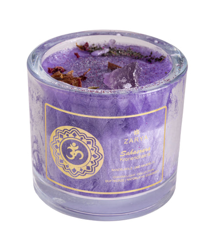Kronenchakra Chakra Kerze – Seelenecho