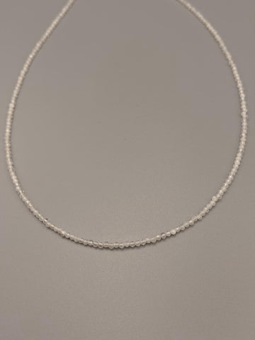 Labradorit Kette Kugel fac. 0,3 / 45 cm – Schutz, Intuition & Klarheit