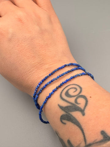 Lapislazuli Kette facettiert – Tiefe Weisheit & innere Klarheit | Bedeutung & Wirkung