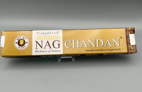 Golden Nag Chandan Räucherstäbchen (Vijayshree)