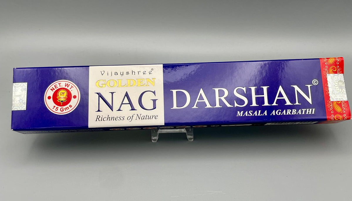 Golden Nag Darshan Räucherstäbchen (Vijayshree)