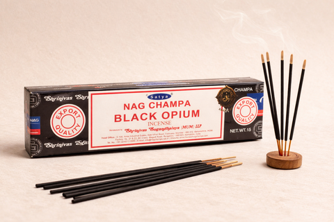 Satya Nag Champa „Black Opium“ – Räucherstäbchen
