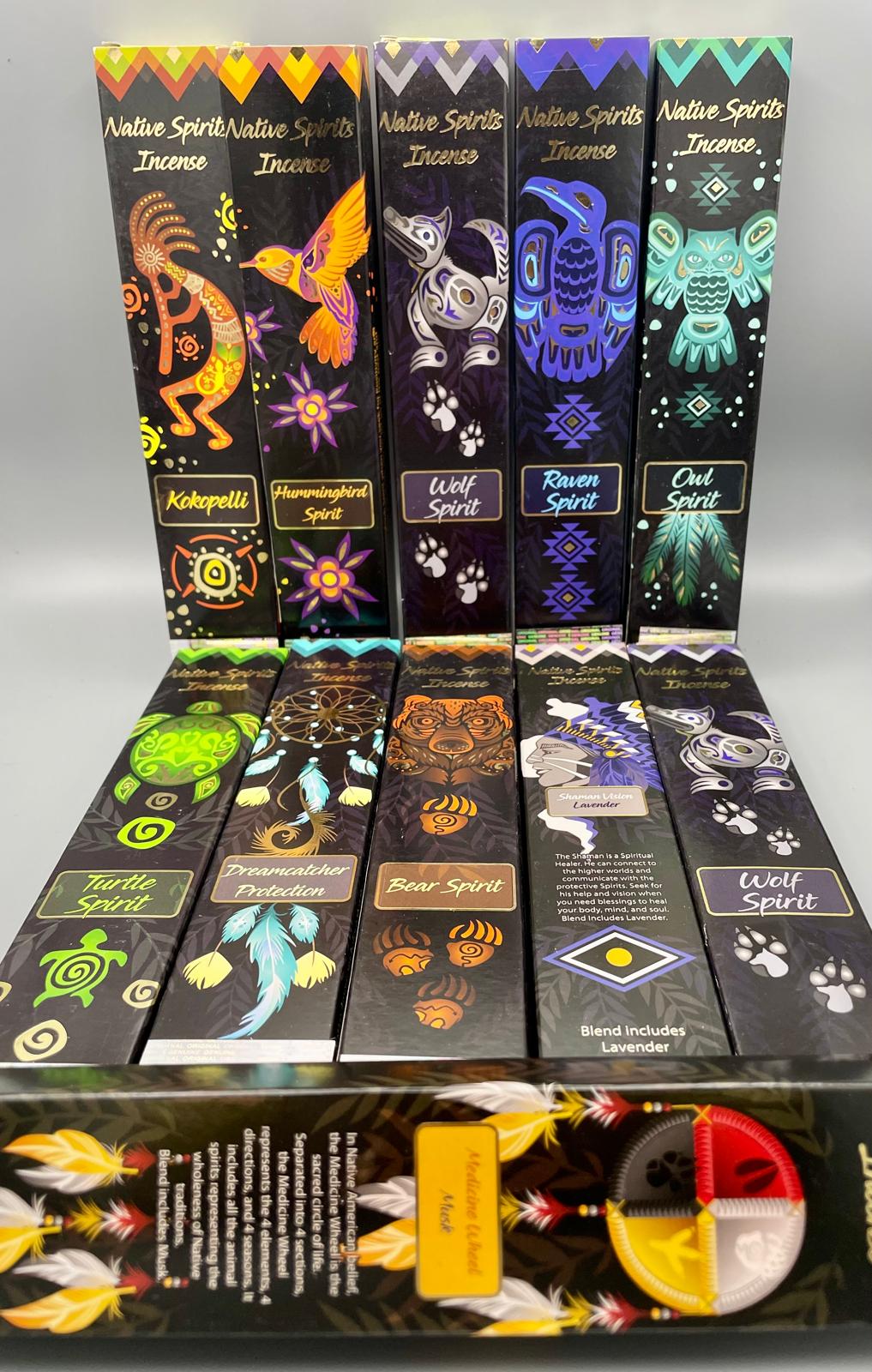Native Spirits Räucherstäbchen