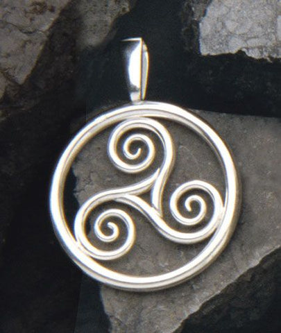 Triskel, Anhänger Ø 2,8 cm – Seelenecho