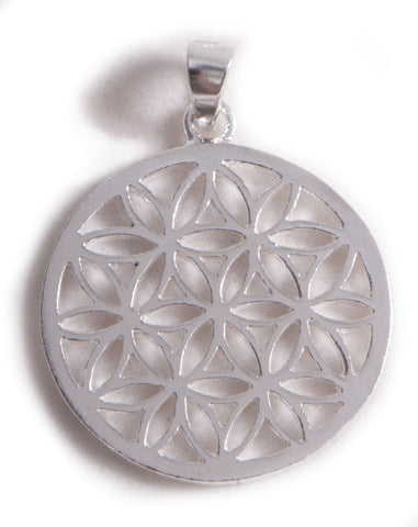 Blume des Lebens Anhänger Silber 925 Sterling Silber – Seelenecho