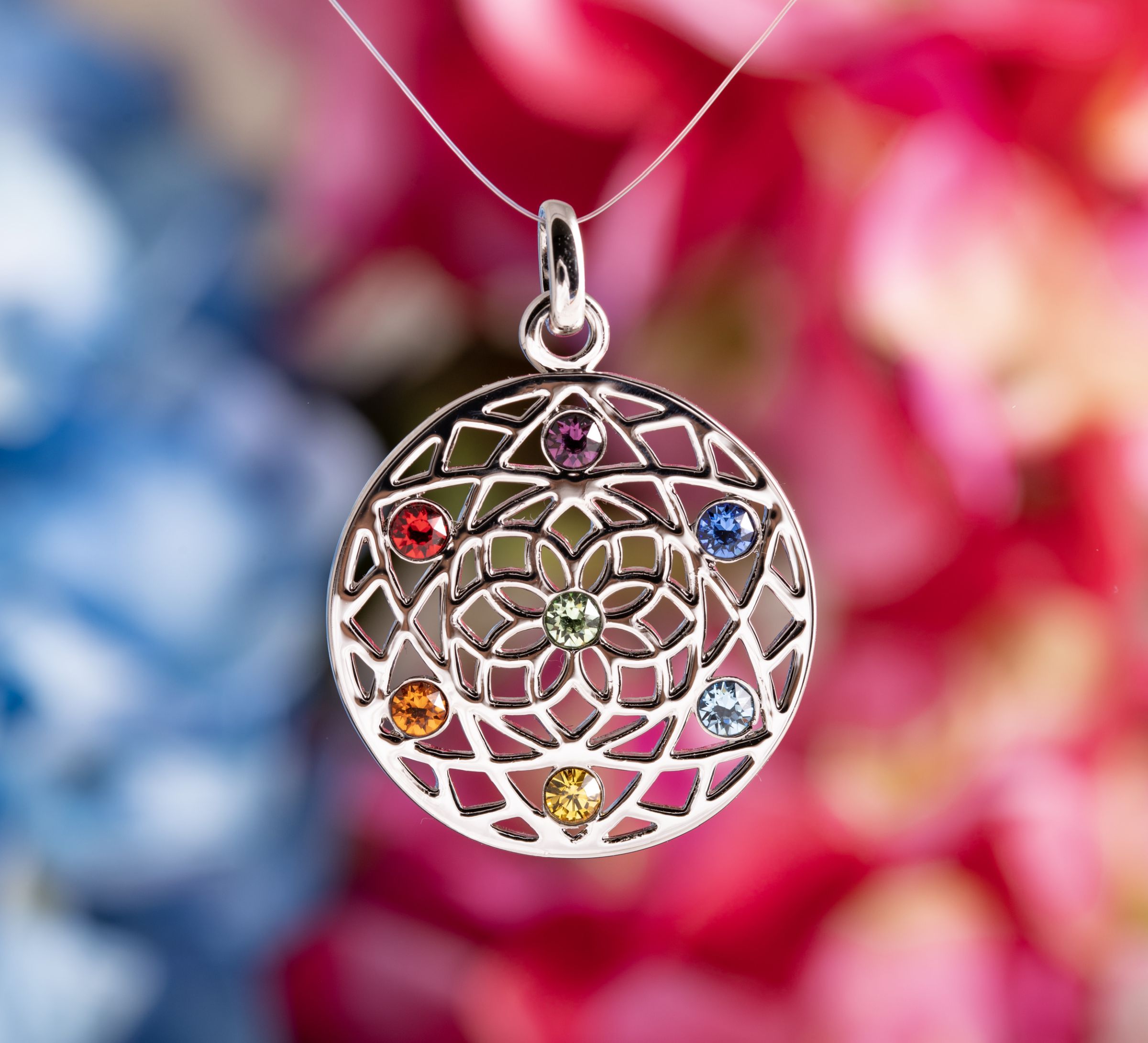 Chakra Mandala Anhänger – Ansicht 2