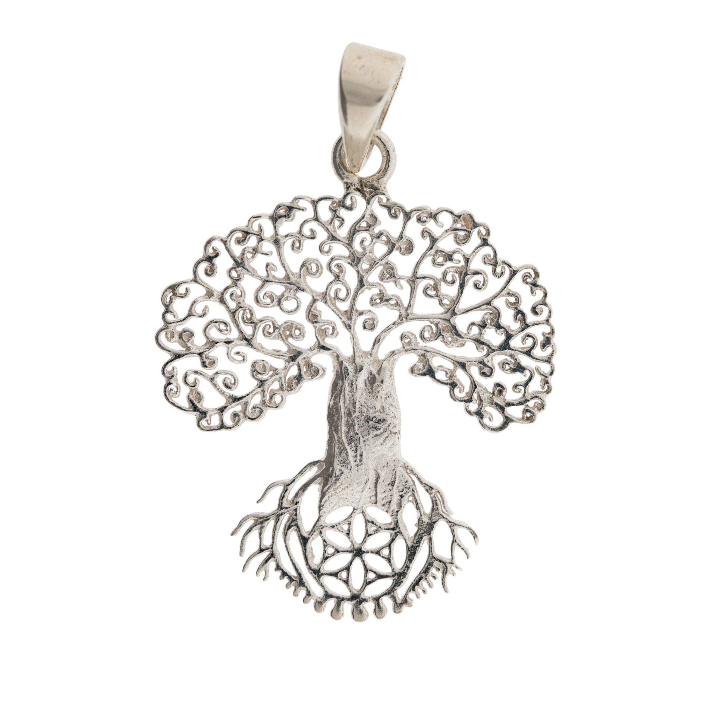 Yggdrasil Anhänger 925er Silber – Seelenecho