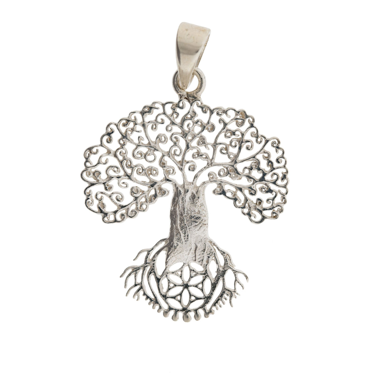Yggdrasil Anhänger 925er Silber – Seelenecho