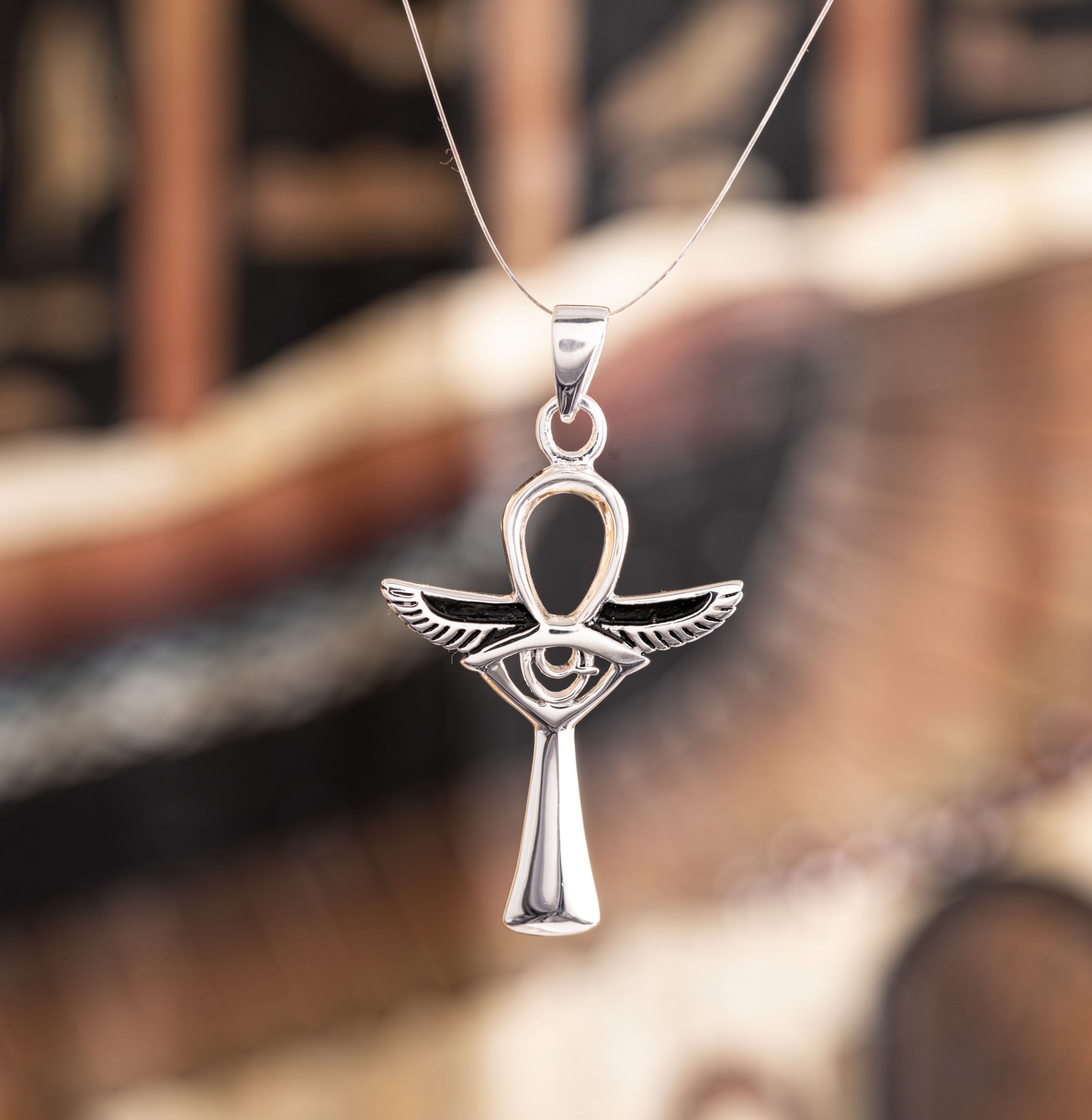 Ankh Anhänger 925 Silber – Ansicht 2
