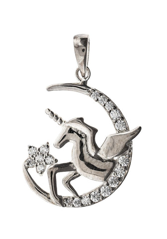 Einhorn Anhänger 925 Silber – Seelenecho