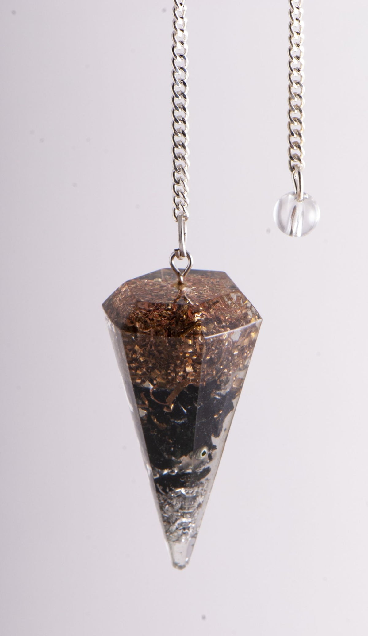 Orgonpendel Obsidian – Seelenecho