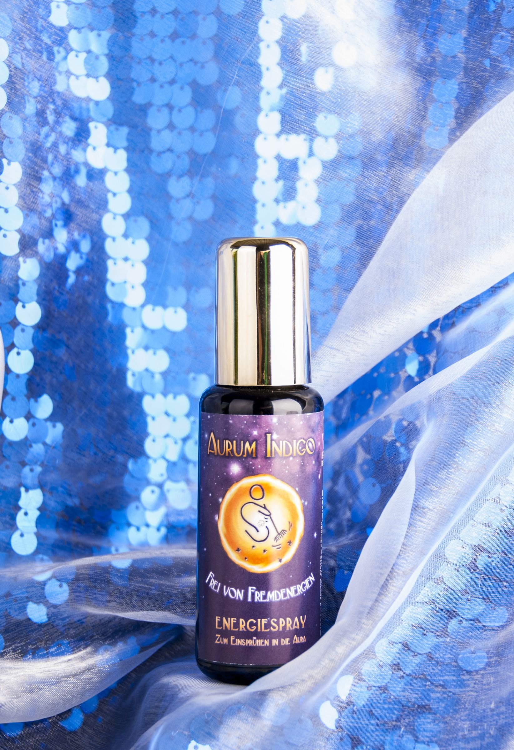 Frei von Fremdenergien Aurum Indigo Energiespray 50 ml – Seelenecho
