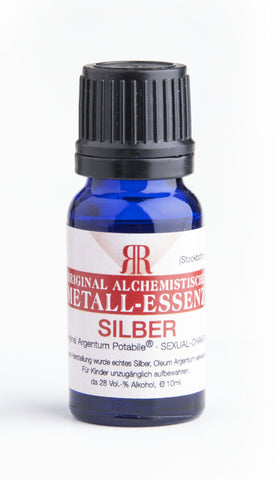 SILBER Essenz, "Argentum Potabile" 10 ml Alchemistische Essenzen (empf. VK € 59,00) – Seelenecho
