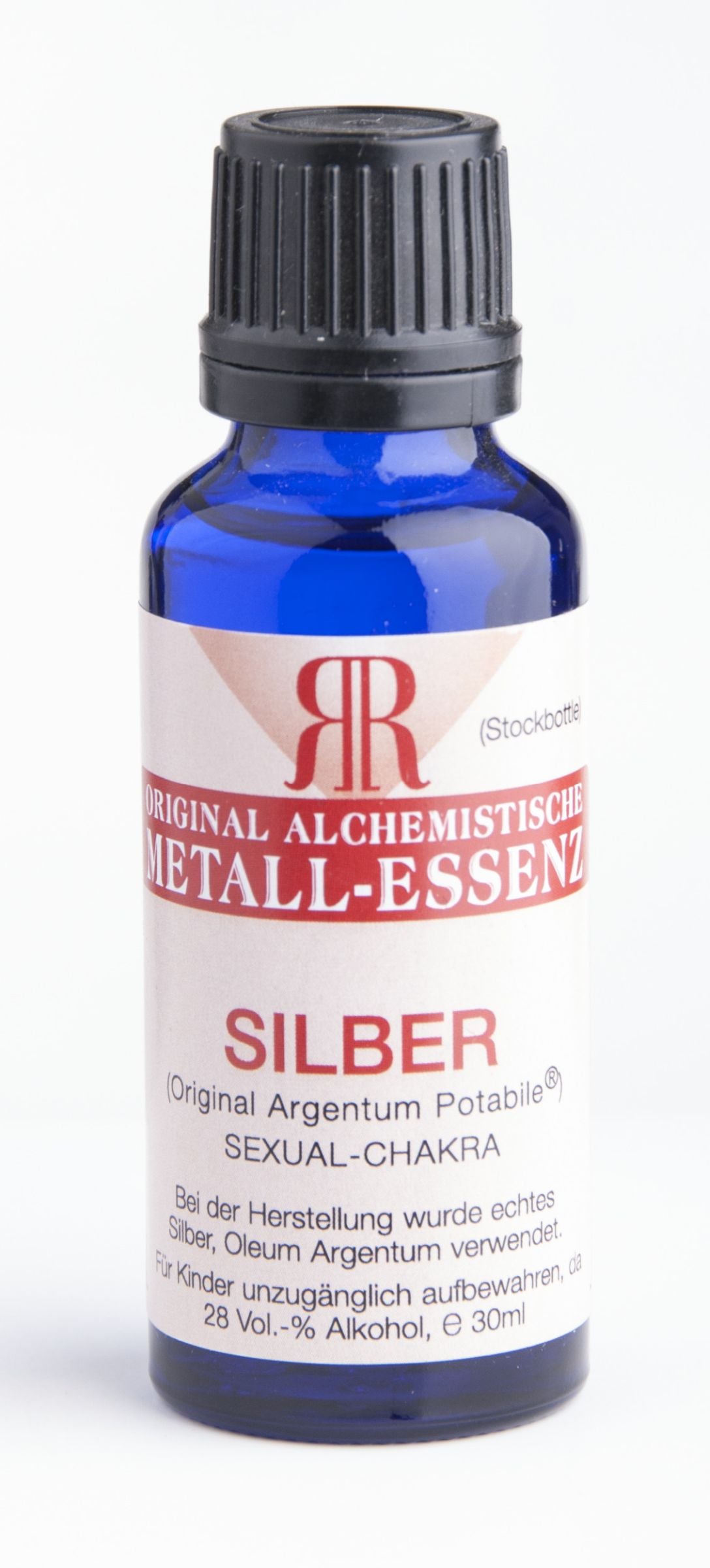 SILBER Essenz, "Argentum Potabile" 30 ml Alchemistische Essenzen (empf. VK € 135,00) – Seelenecho
