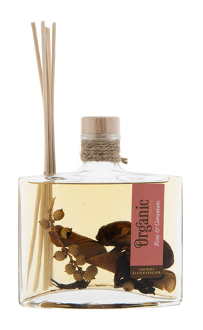 Rose und Geranie Organic Reed Diffuser – Seelenecho