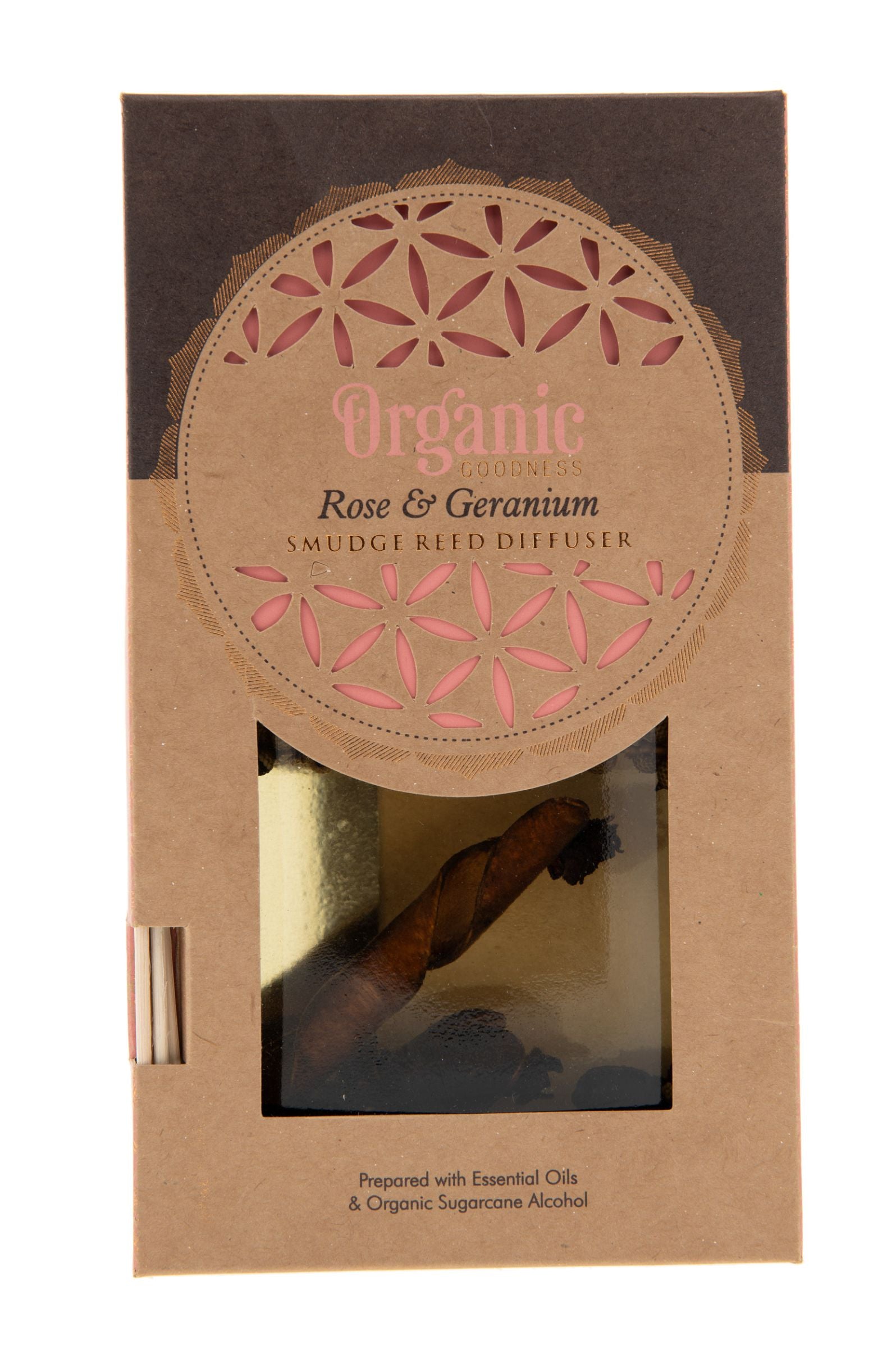 Rose und Geranie Organic Reed Diffuser – Ansicht 2