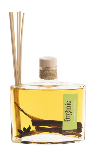 Zitronengras und Gewürze Organic Reed Diffuser – Seelenecho