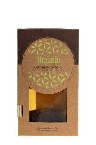 Zitronengras und Gewürze Organic Reed Diffuser – Ansicht 2