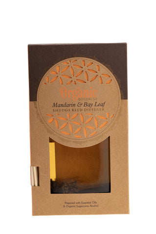 Mandarine & Lorbeerblatt Organic Reed Diffuser – Ansicht 2