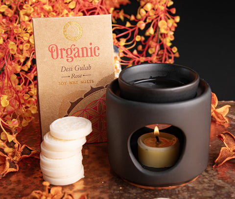 Rosenwachs Blume des Lebens für Aromalampe – Ansicht 4