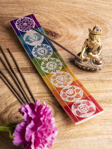 Chakra Specksteinhalter, bunt – Ansicht 2